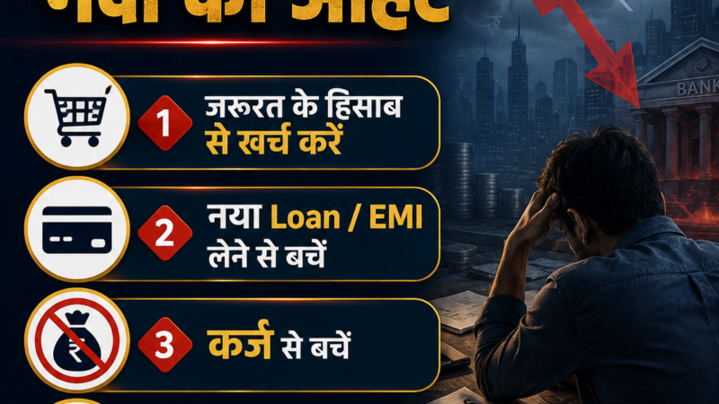 आर्थिक मंदी की आहट ? Investment सोच-समझकर करें